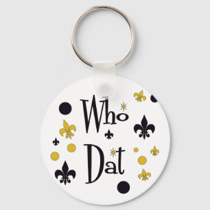 Llavero Who Dat t-shirts