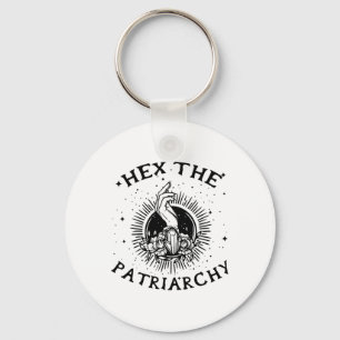 Llavero Wicca Witch Hex El patriarcado Bruja
