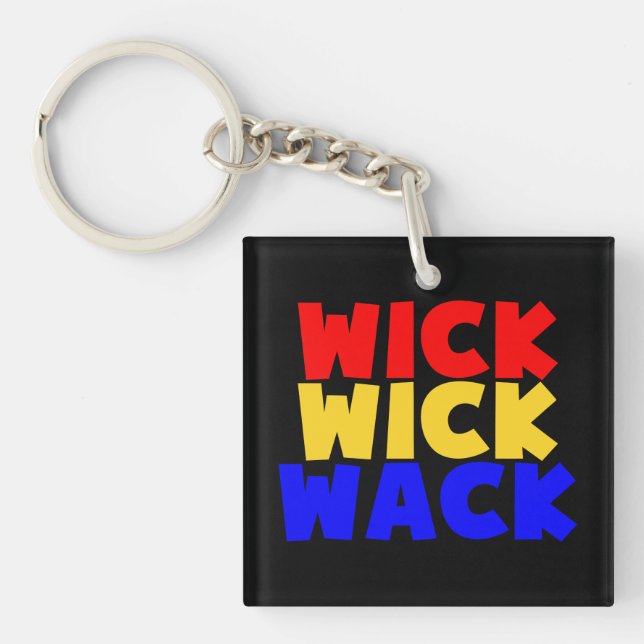 Llavero Wick Wick Wack (Frente)