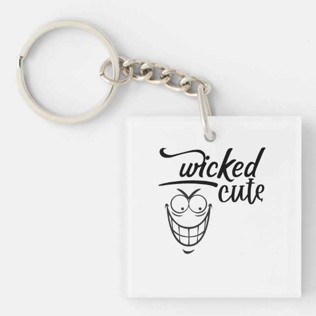 Llavero wicked cute design  (Frente)