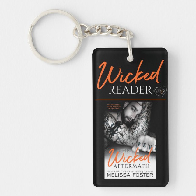Llavero Wicked Reader - The Wicked Aftermath Keyring (Frente)