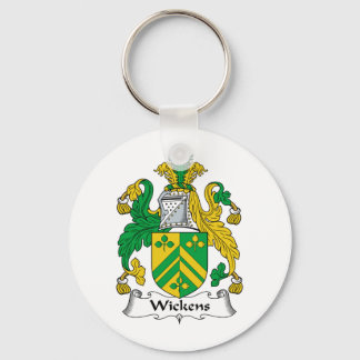 Llavero Wickens Family Crest