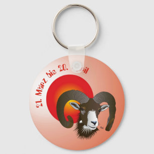 Llavero Widder - Sternbild Schlüsselanhänger