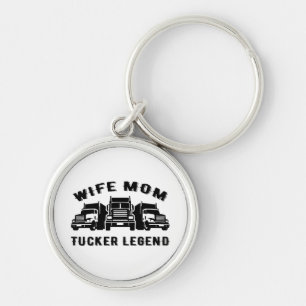 Llavero Wife Mom Trucker Legend Quotes