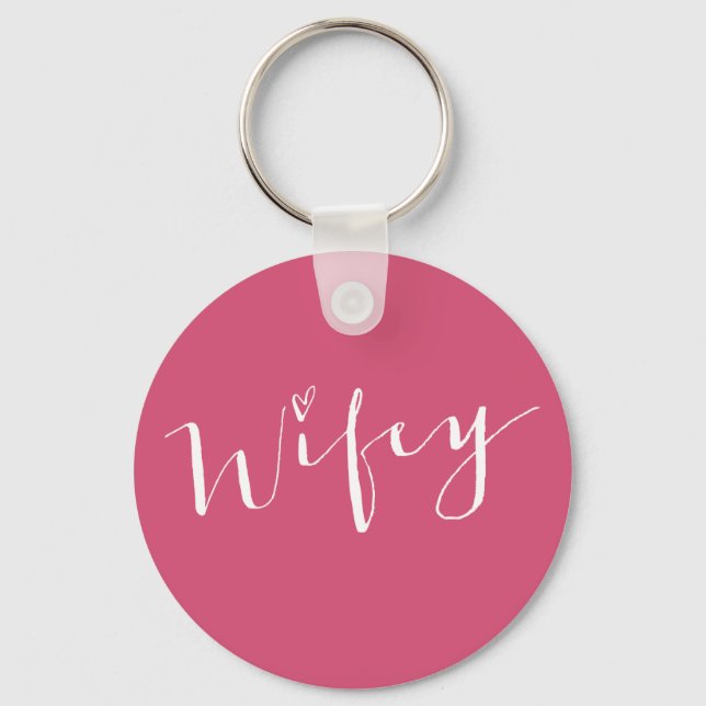 Llavero Wifey (Anverso)