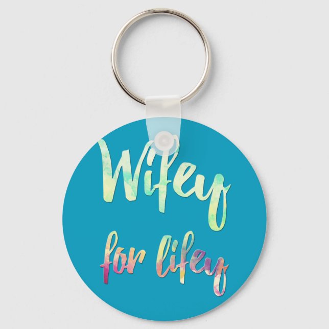 Llavero wifey bride keychain (Anverso)