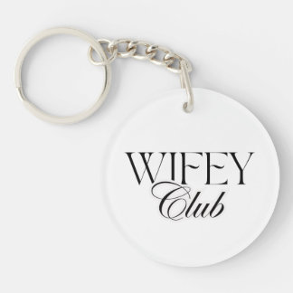 Llavero Wifey Club Key Ring