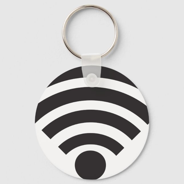 Llavero Wifi network symbol (Anverso)