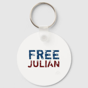 Llavero WikiLeaks - Assange juliano