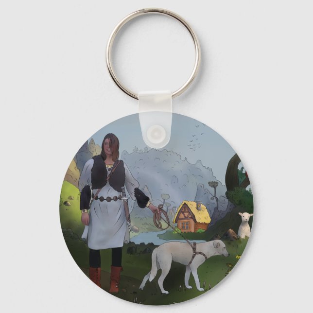 Llavero Wikingerin (Anverso)