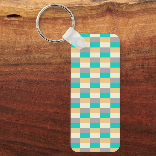 Llavero Wild Pastel with Teal in Color Blocks (Anverso)