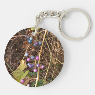 Llavero Wild Porcelain Berry Vine Acrylic Keychain