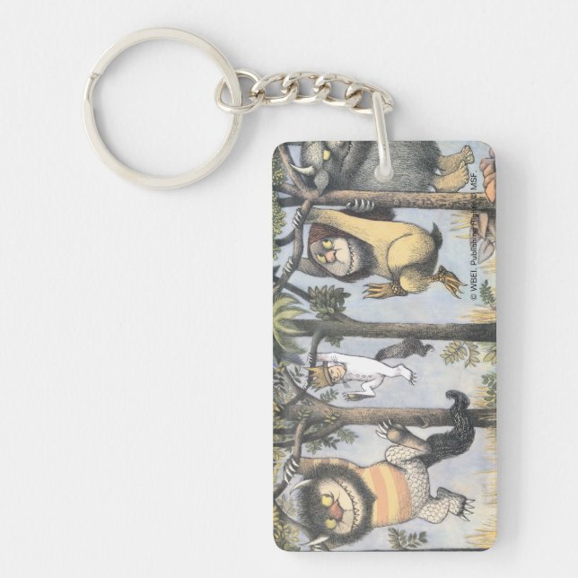 Llavero Wild Things and Max Swinging From Trees (Frente)