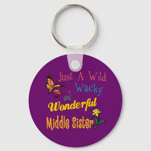 Llavero Wild Wacky Maravillosa Colección de Hermanas Media