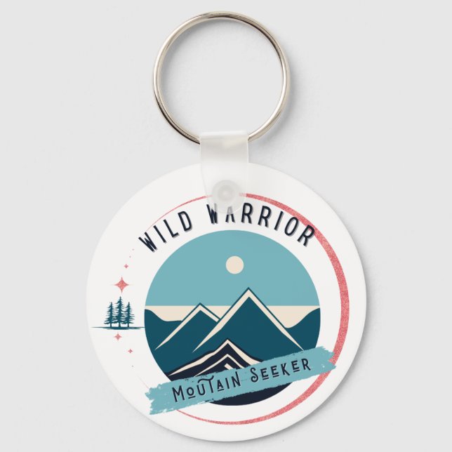 Llavero Wild Warrior Mountain Seeker (Anverso)