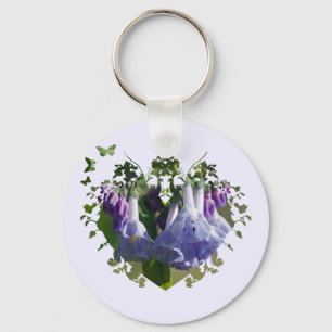 Llavero Wildflowers de los Bluebells de Virginia