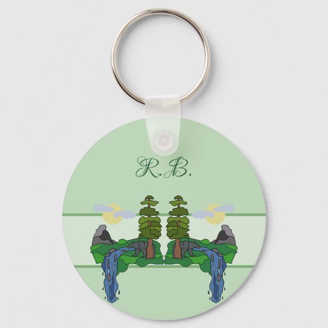 Llavero Wildnis personalisiert (Anverso)