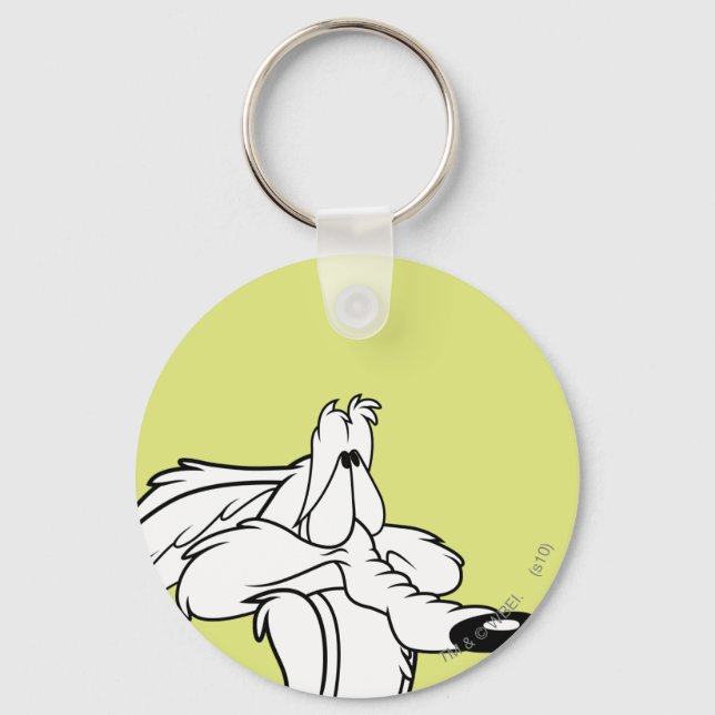 Llavero Wile E. Coyote Buscando (Anverso)