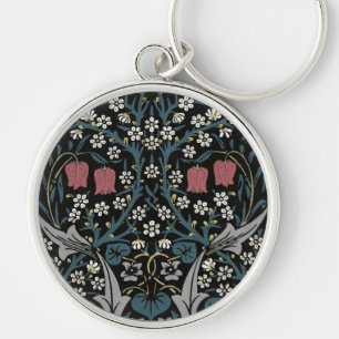 Llavero William Morris Blackthorn Floral Art Nouveau