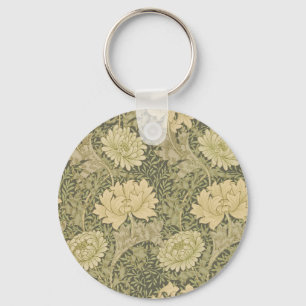 Llavero William Morris Chrysanthemum Sage Flower