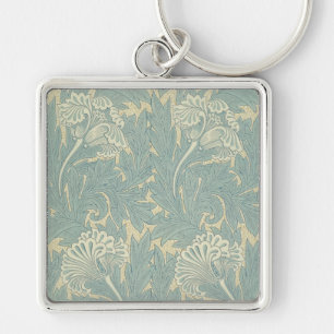 Llavero William Morris Classic Tulip Blue Floral