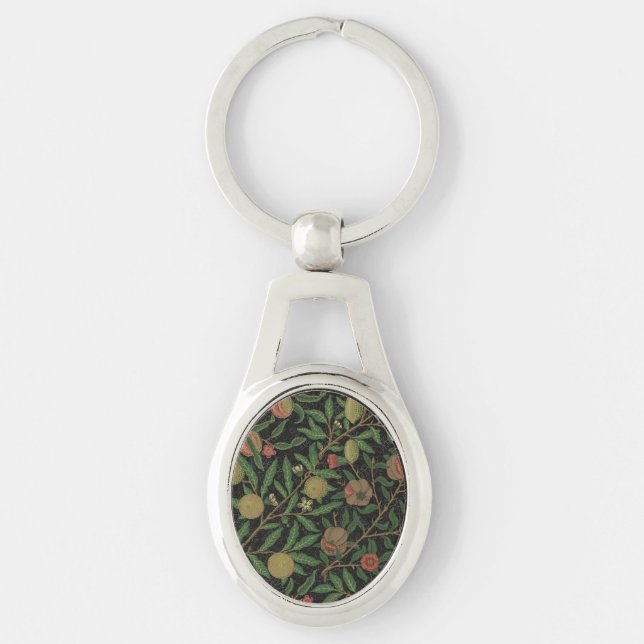 Llavero William Morris Pomegranate Classic Fruit (Anverso)