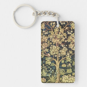 Llavero William Morris Tree De Life Floral Vintage Art