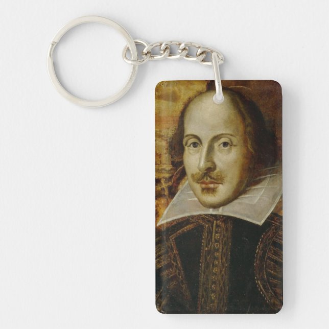 Llavero William Shakespeare Acrylic Keychain (Frente)