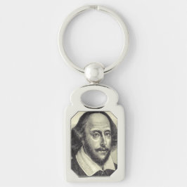Llavero William Shakespeare Keychain