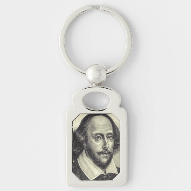 Llavero William Shakespeare Keychain (Anverso)