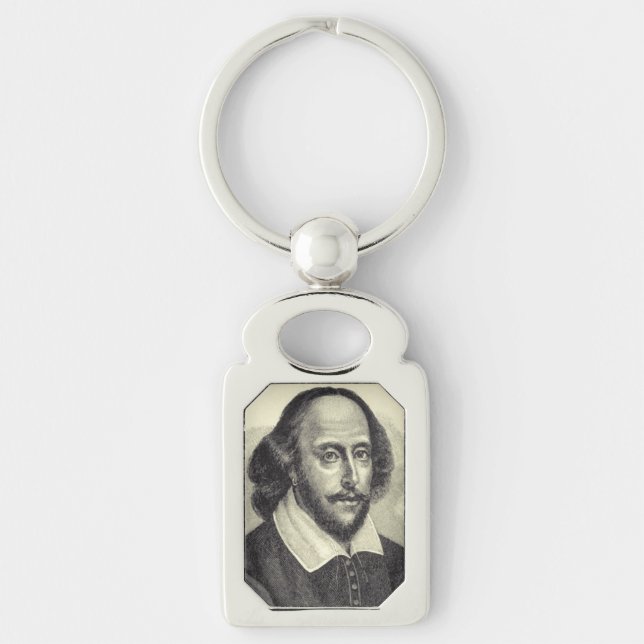 Llavero William Shakespeare Keychain (Anverso)