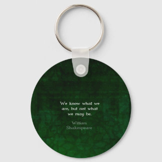 Llavero William Shakespeare Quote About Possibilities