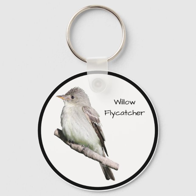 Llavero Willow Flycatcher (Anverso)