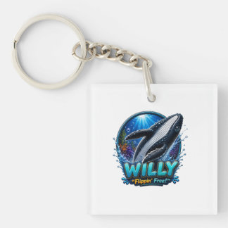 Llavero Willy Whale – Libre y Divertido.