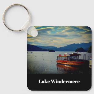 Llavero Windermere, el paisaje del distrito del lago. Foto