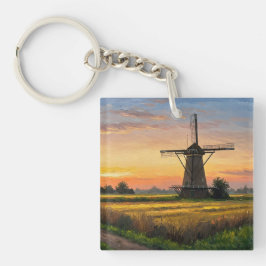 Llavero Windmill In The Countryside