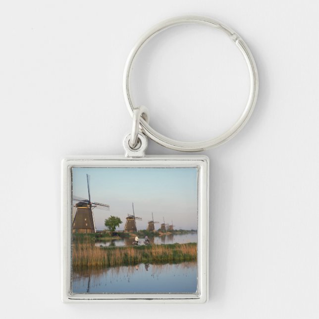 Llavero Windmills, Kinderdijk (Países Bajos) (Frente)