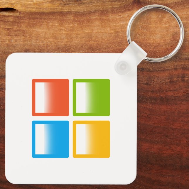 Llavero Windows OS Microsoft (Reverso )