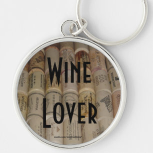 Llavero Wine Lover