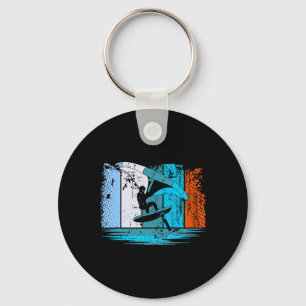 Llavero Wing Surf Wing Foil Wingsurfer Retro 