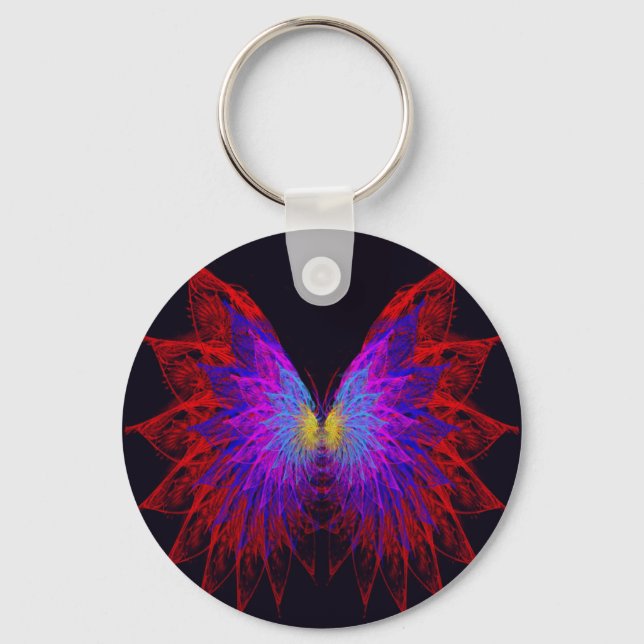 Llavero Wings de mariposa (Anverso)