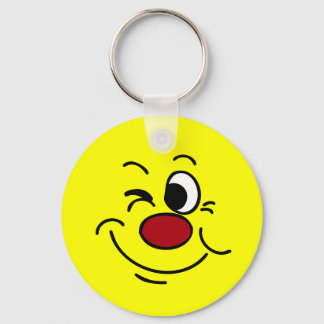 Llavero Winking Face Grumpey