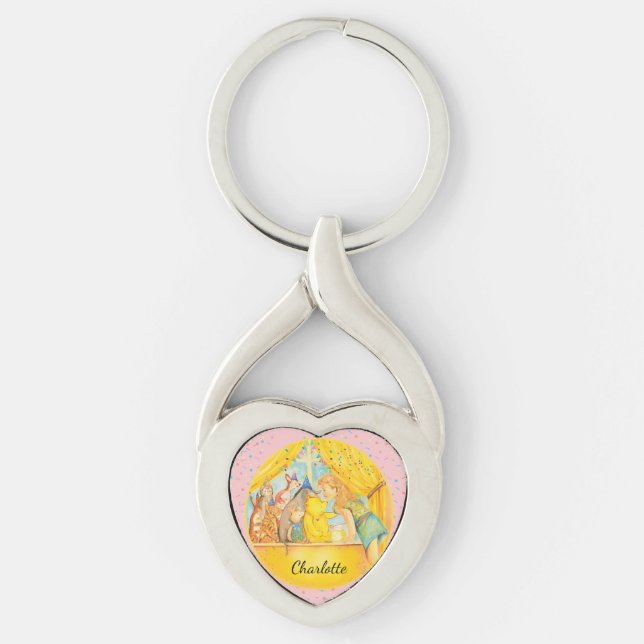 Llavero Winnie the Pooh Keyring - Personaliza con el nombr (Anverso)
