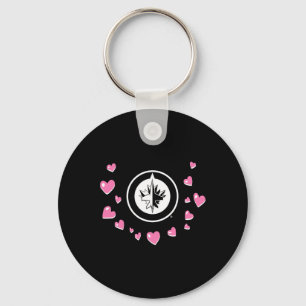 Llavero Winnipeg Jets San Valentín Amor Nhl Oficialmente L