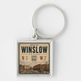 Llavero Winslow Arizona Historic Desert Journey