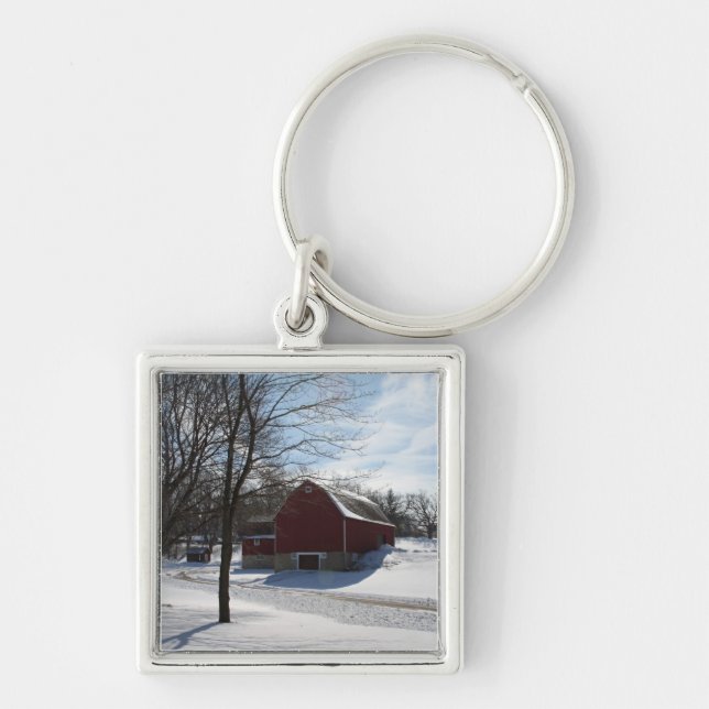 Llavero Winter Barn Keychain (Frente)