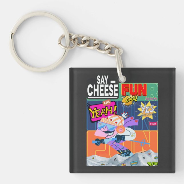 Llavero Winter Fun Yeah!  (Frente)