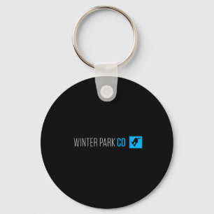 Llavero Winter Park Colorado Snowboard Box Tipo