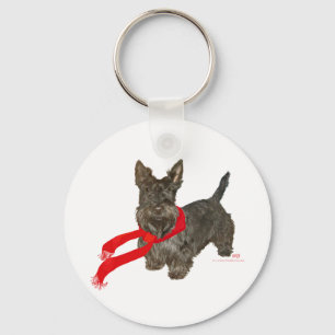 Llavero Winter Scottie en Wam Scarf