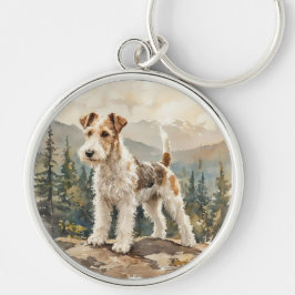 Llavero Wire Fox Terrier